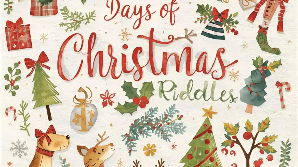 December Riddles for Kids About Snowy Weather