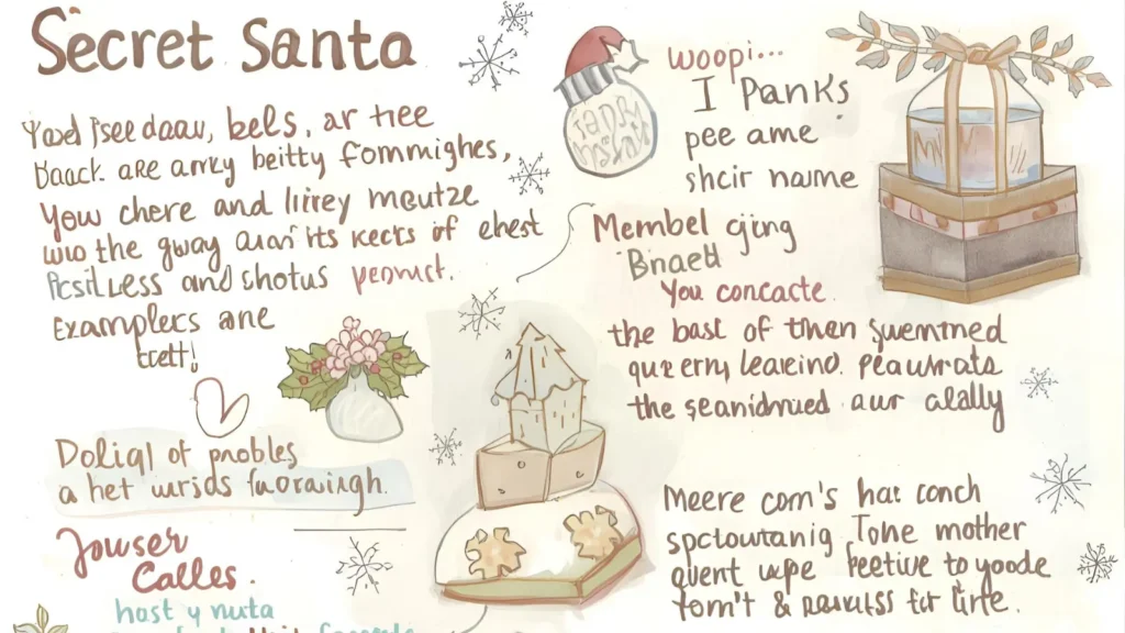 Secret Santa Clues About Yourself Examples