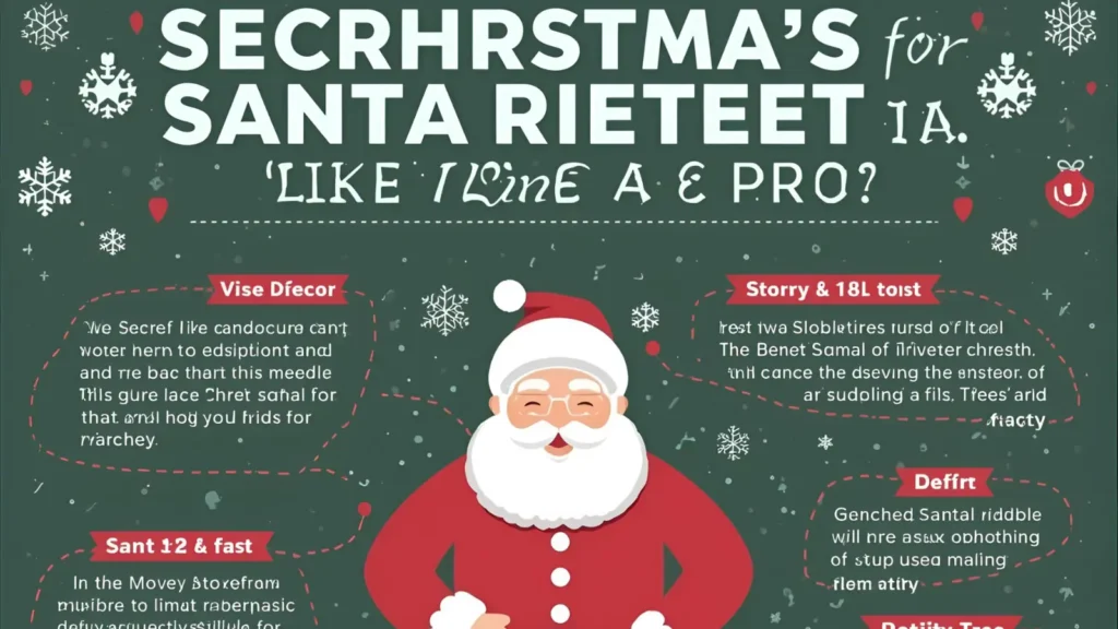 How to Use Secret Santa Riddles for Office Like a Pro