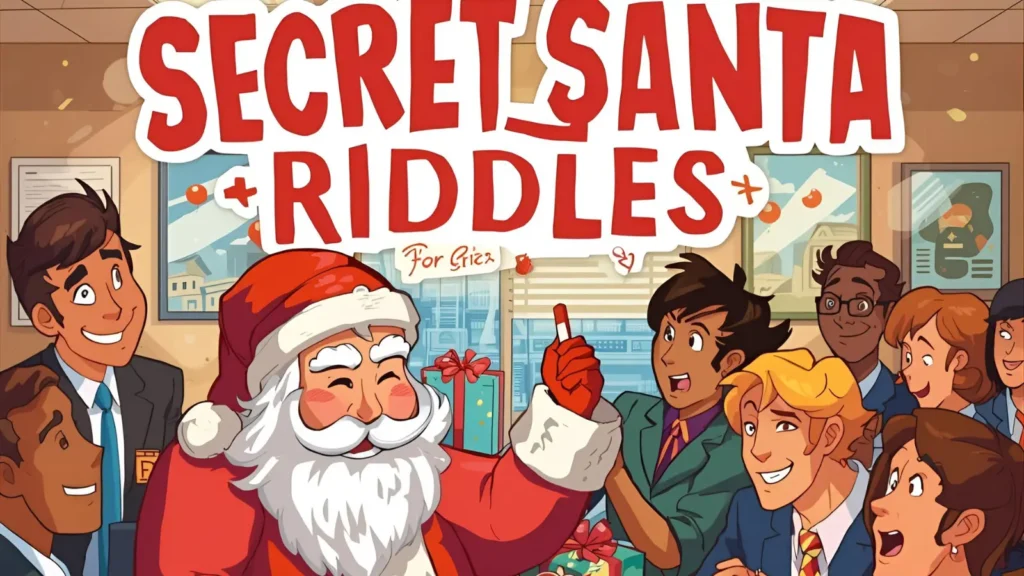 Secreat Santa Riddles for Office