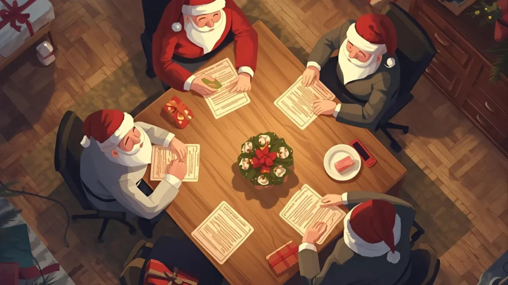 Secret Santa riddles for office