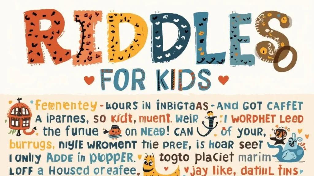 riddles for kids