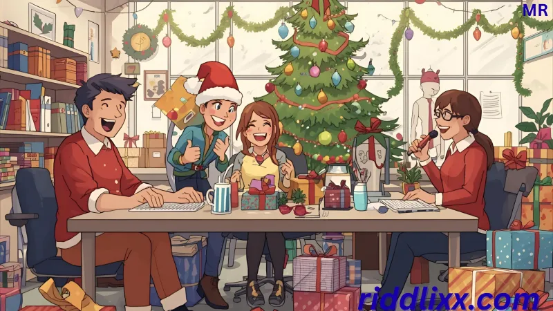 Secret Santa riddles for office