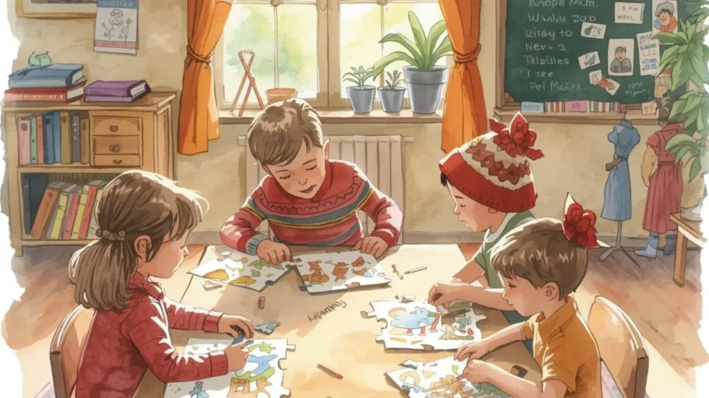 Classroom new year riddles for kids