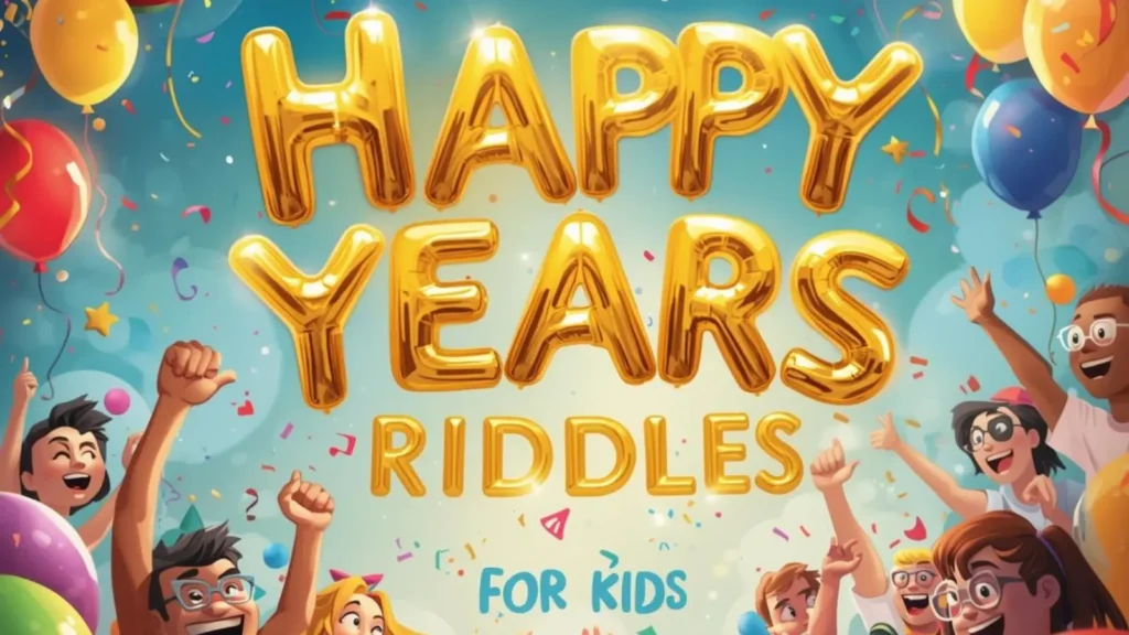 New year riddles for kids with answers