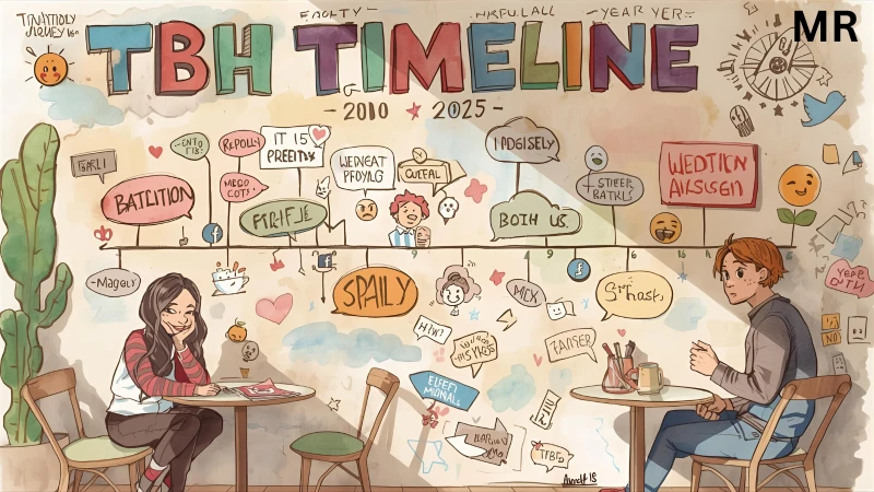 “Evolution of TBH slang from 2010 to 2025.”