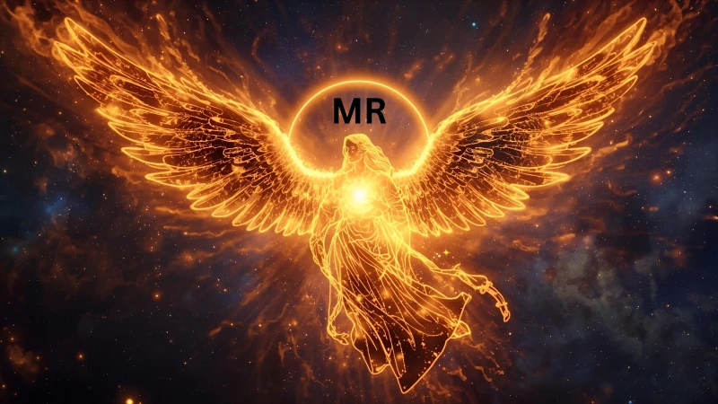 Illustration of angel numbers (111, 222, 333, 444) representing divine messages and spiritual awakening in 2025.