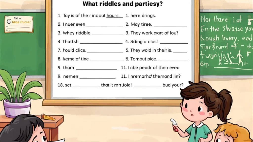 riddles for kids printable