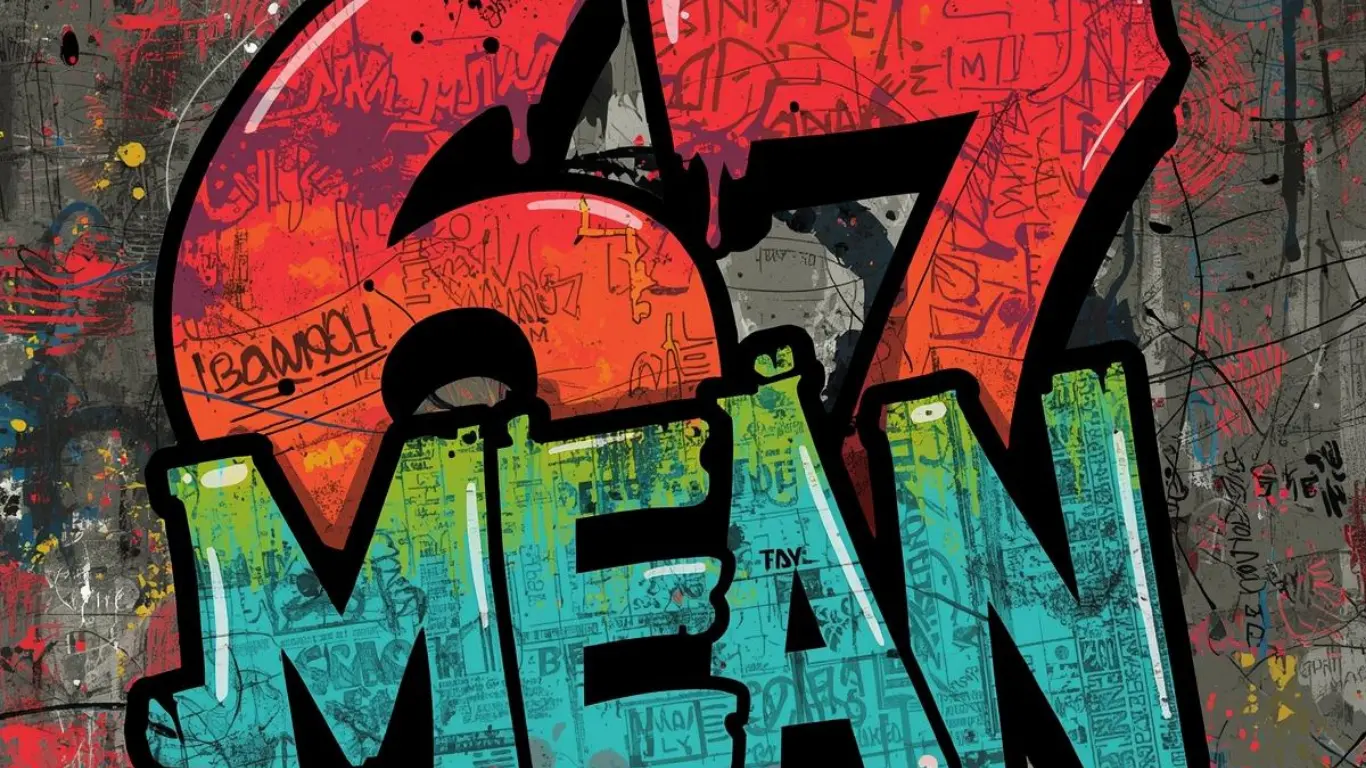 what does 67 mean slang