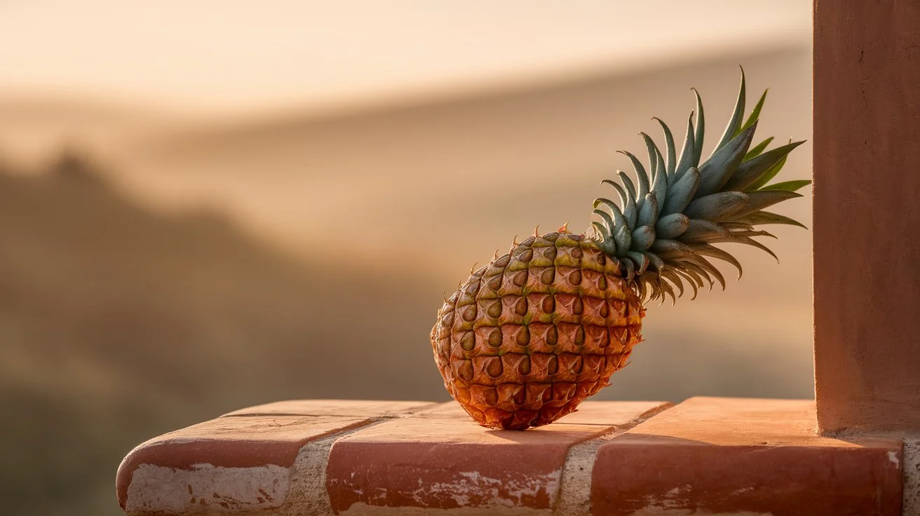 what does an upside down pineapple mean