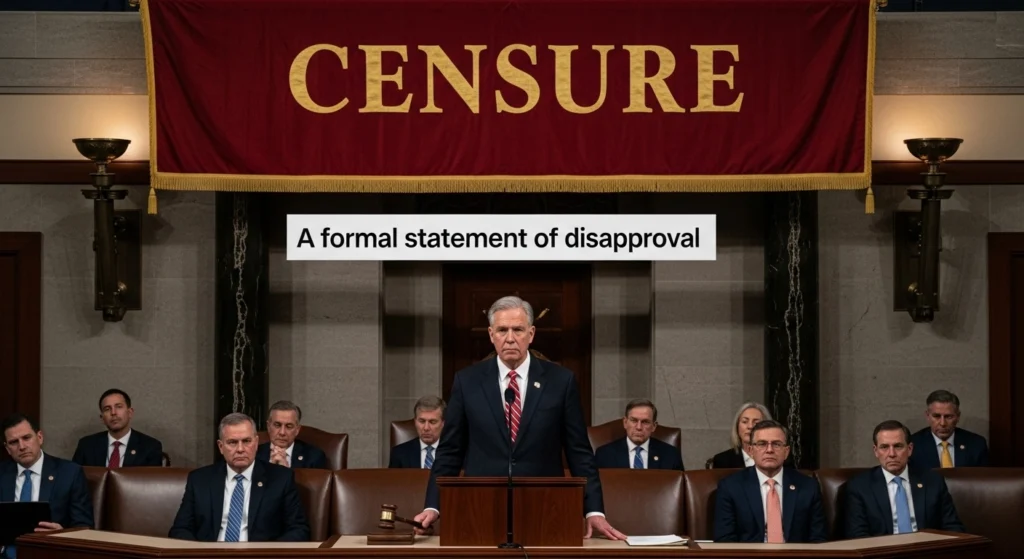 What Does Censure Mean in Congress