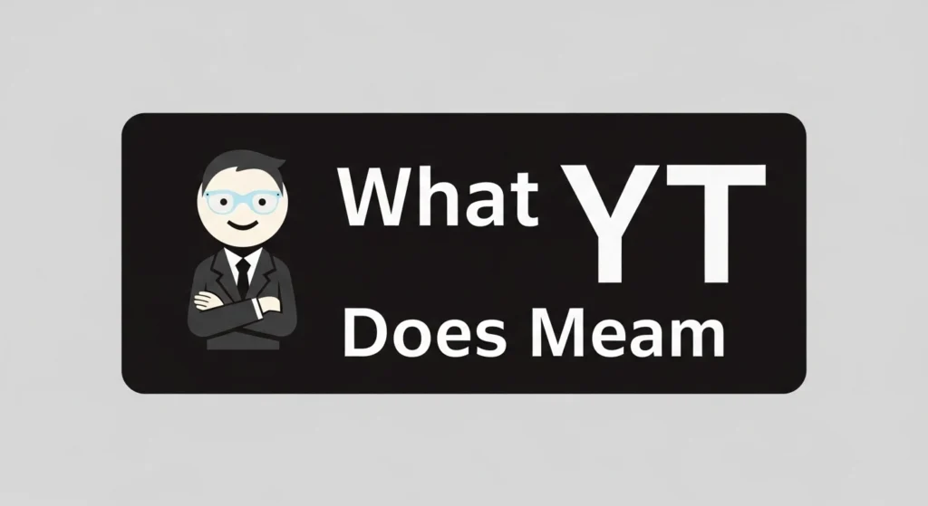 What Does YT Mean