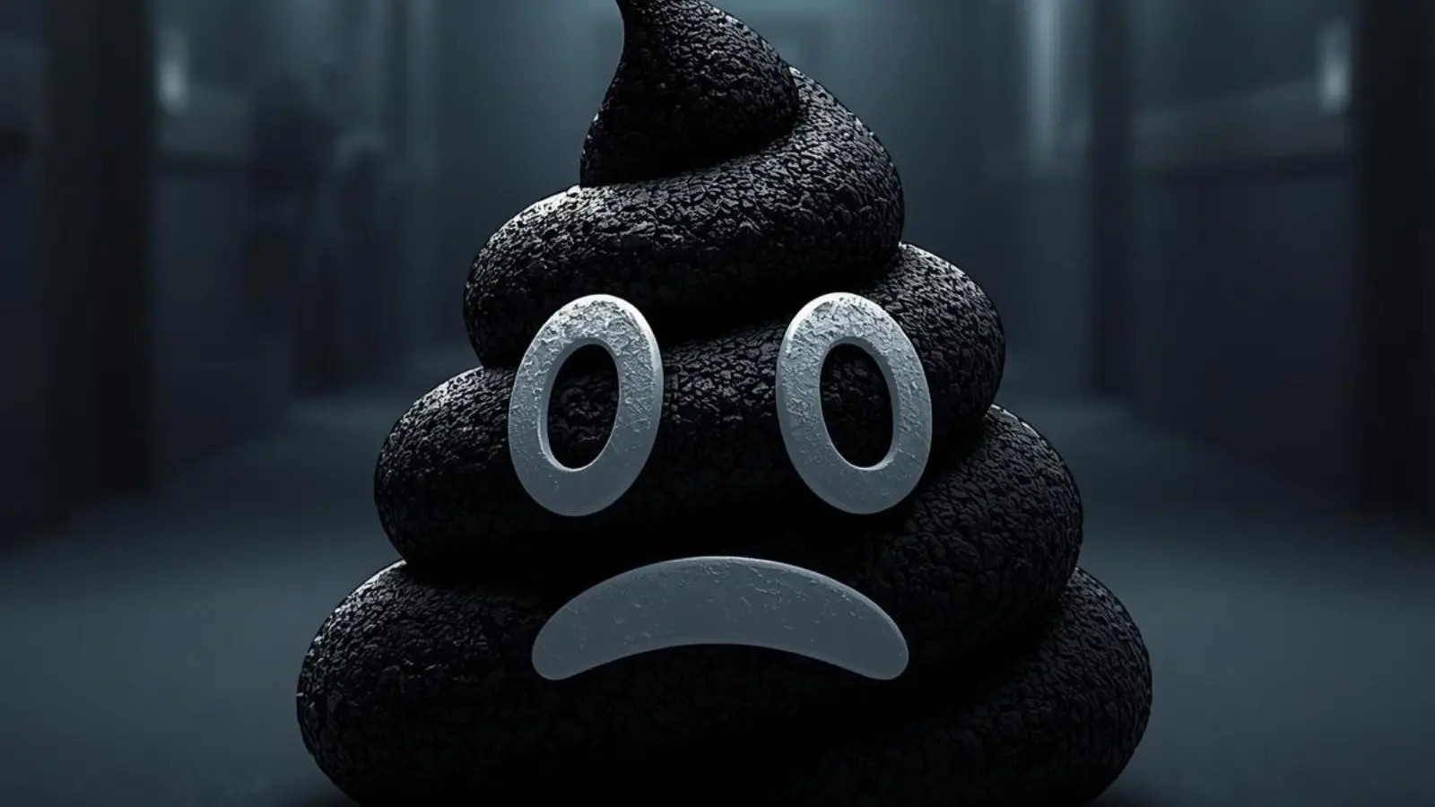 black poop mean