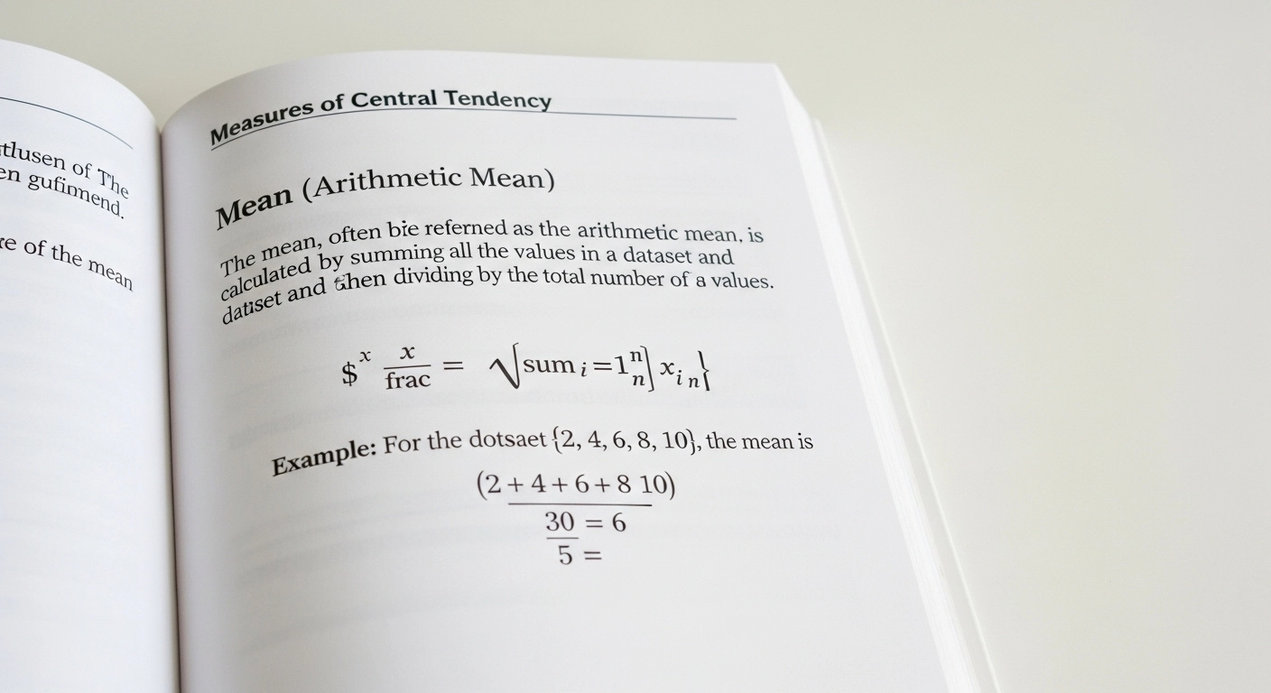 mean in math definition