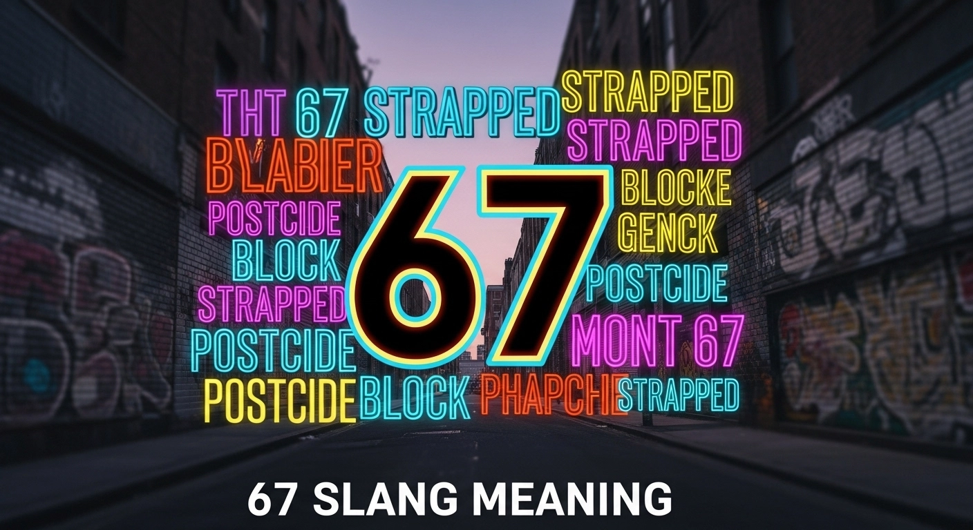 what does 67 mean in slang
