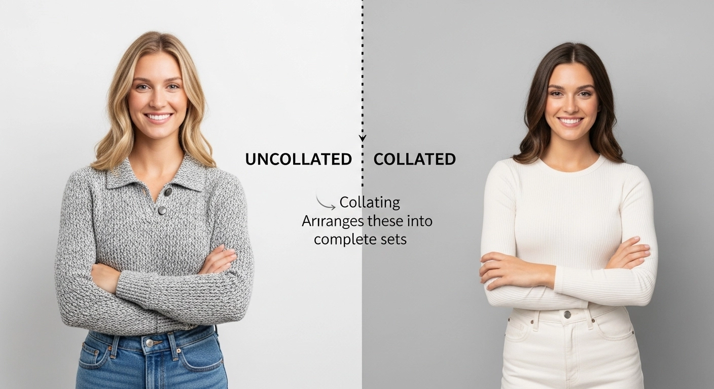 what does collate mean when printing